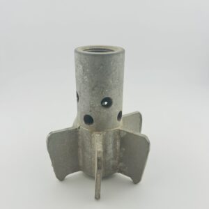 81mm Short Aluminum Tail Fin, Threaded, Good Condition. Price Each.