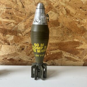 60mm Mortar with Tail Fin.