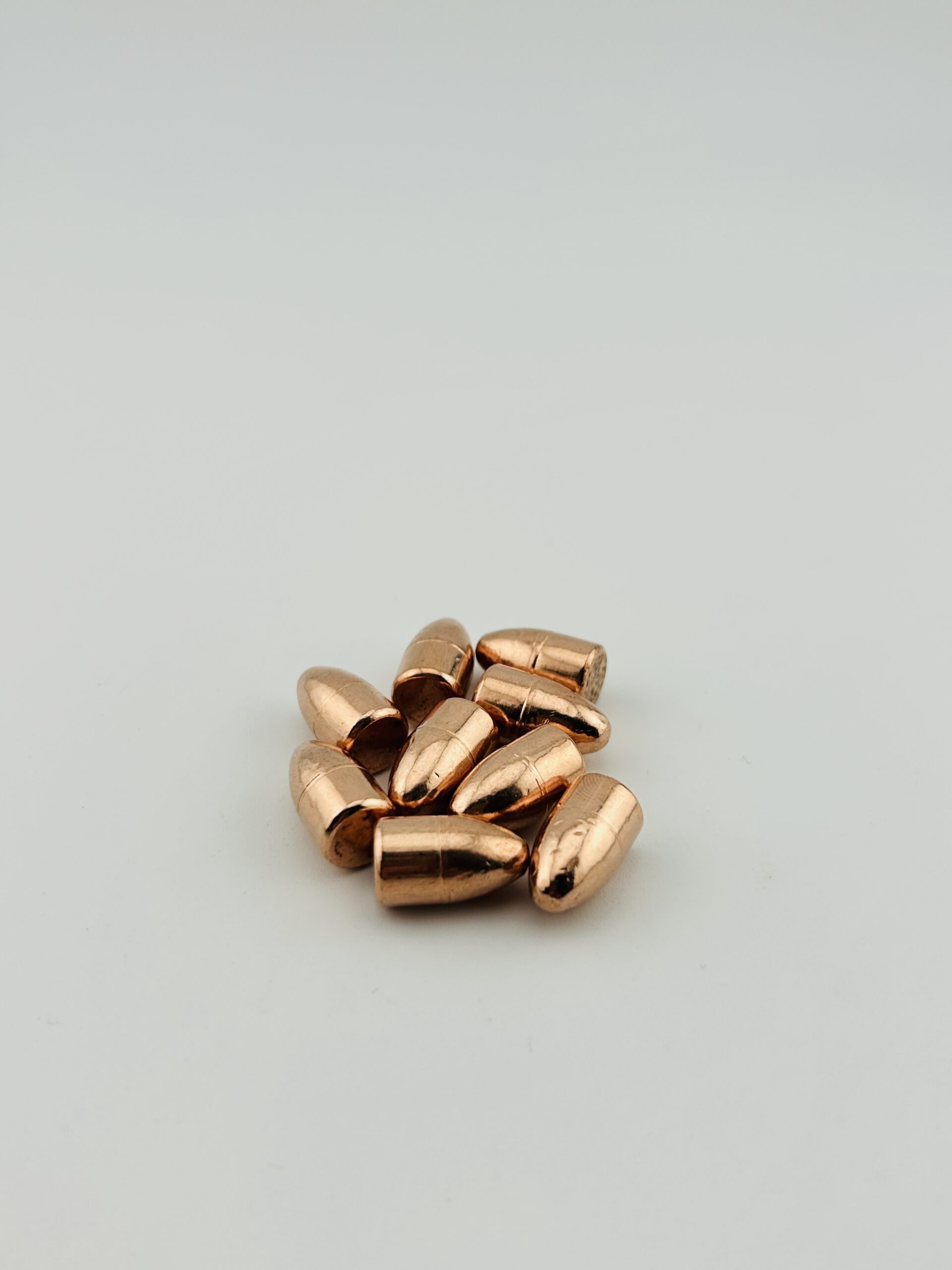 0.355 135 Grain Copper Plated Pull Down Bullets. 500 pack