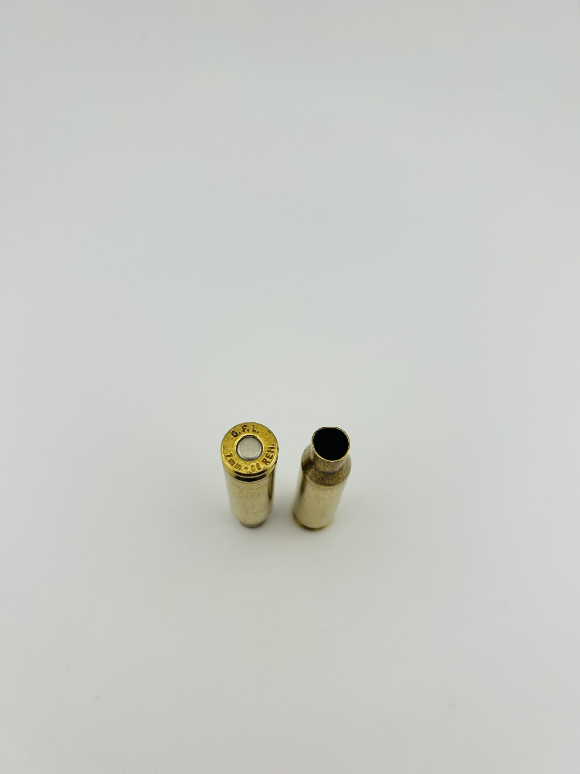 7mm-08 Rem GFL Primed Pull Down Brass -100 Pack - Image 2