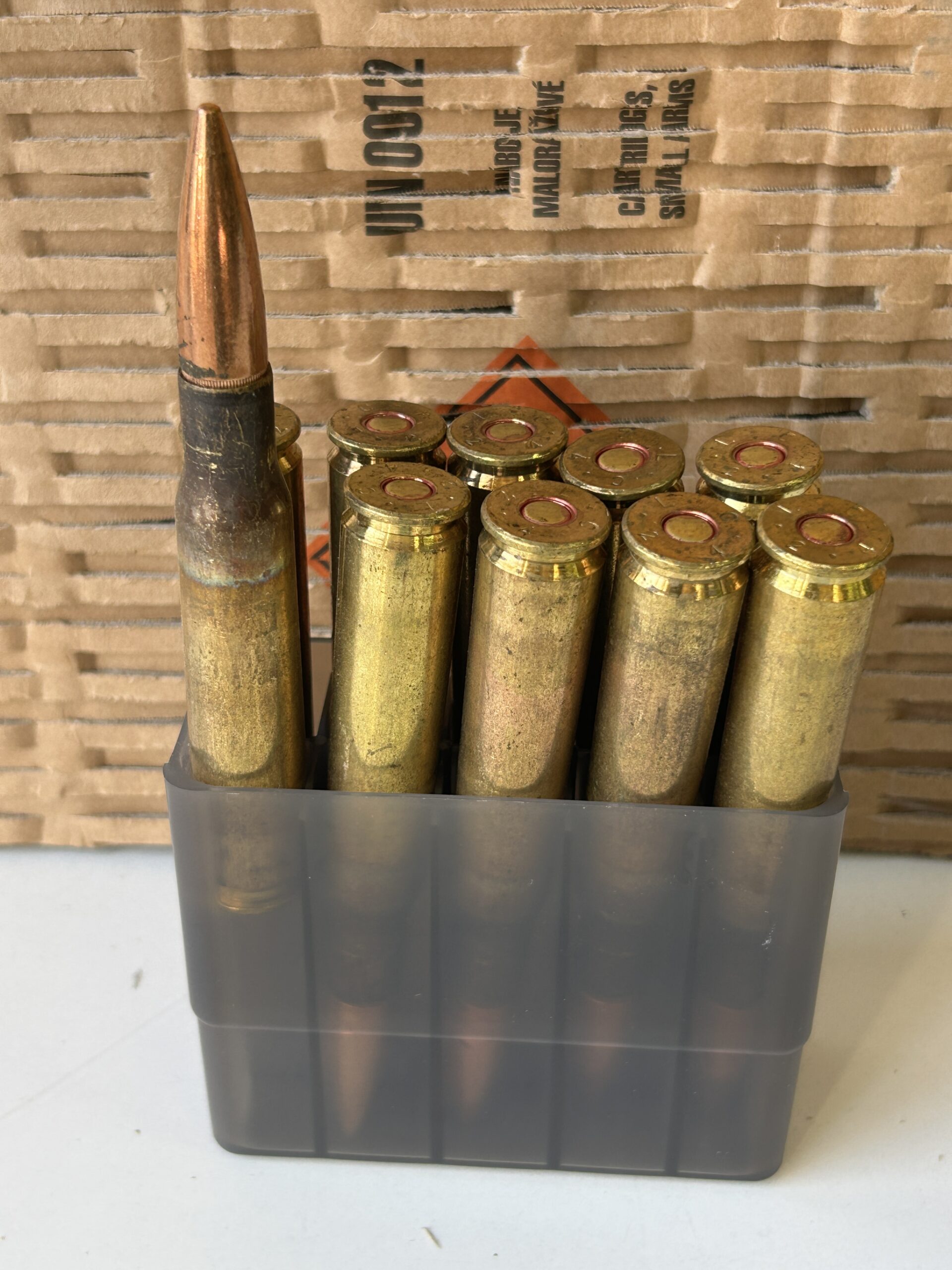 50 BMG Ball Ammo. 647 Grain FMJ-Loaded in Factory New Lake City 2024 Brass . 10 Rds or 150 Rds. - Image 4