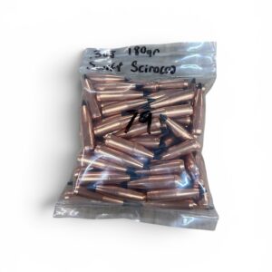.308 DIAMETER 180 Swift Scirocco Pull Down Projectiles. 79 pack.