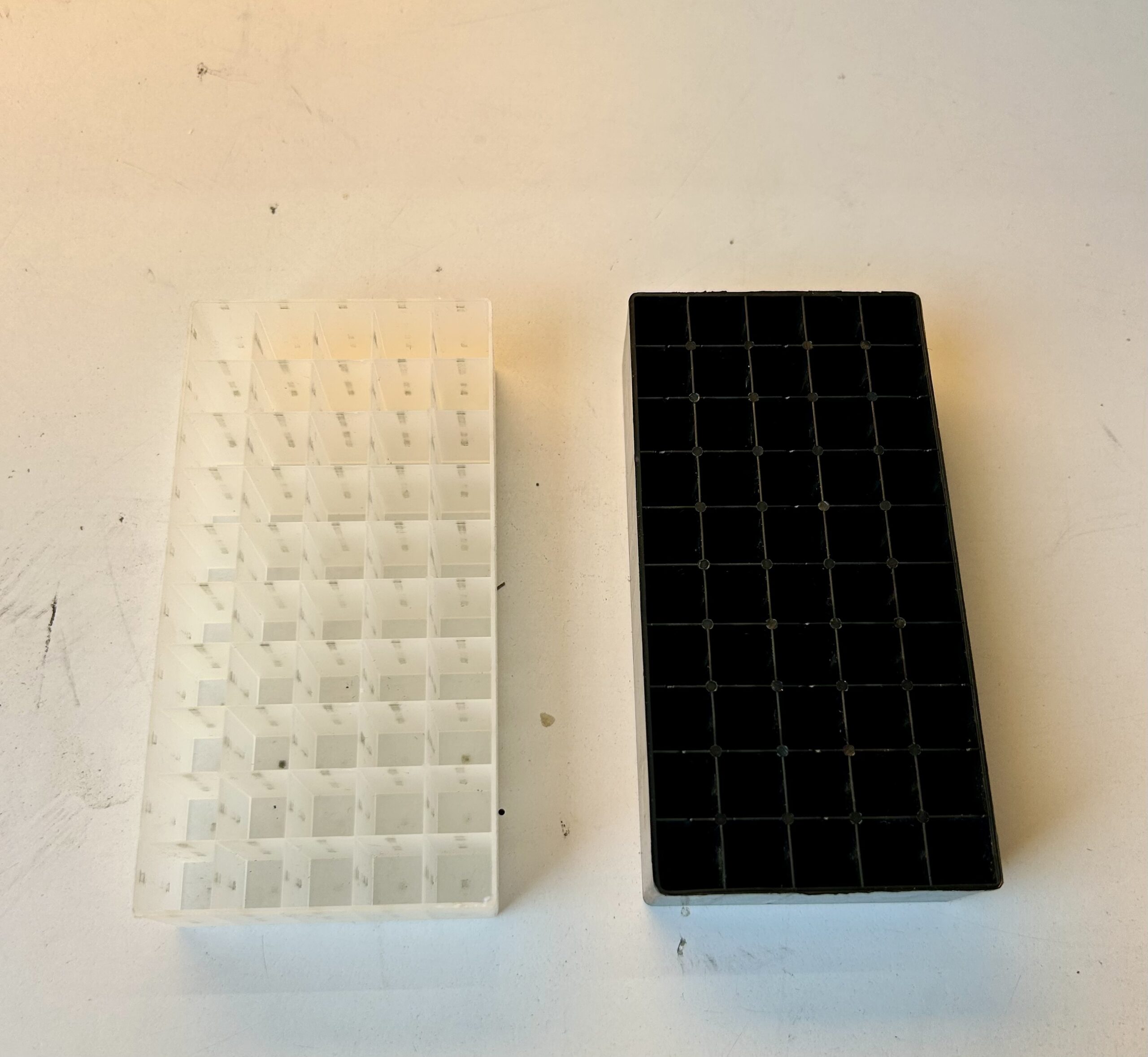 Ammo Trays for 50 rounds of 9mm. Set of 10