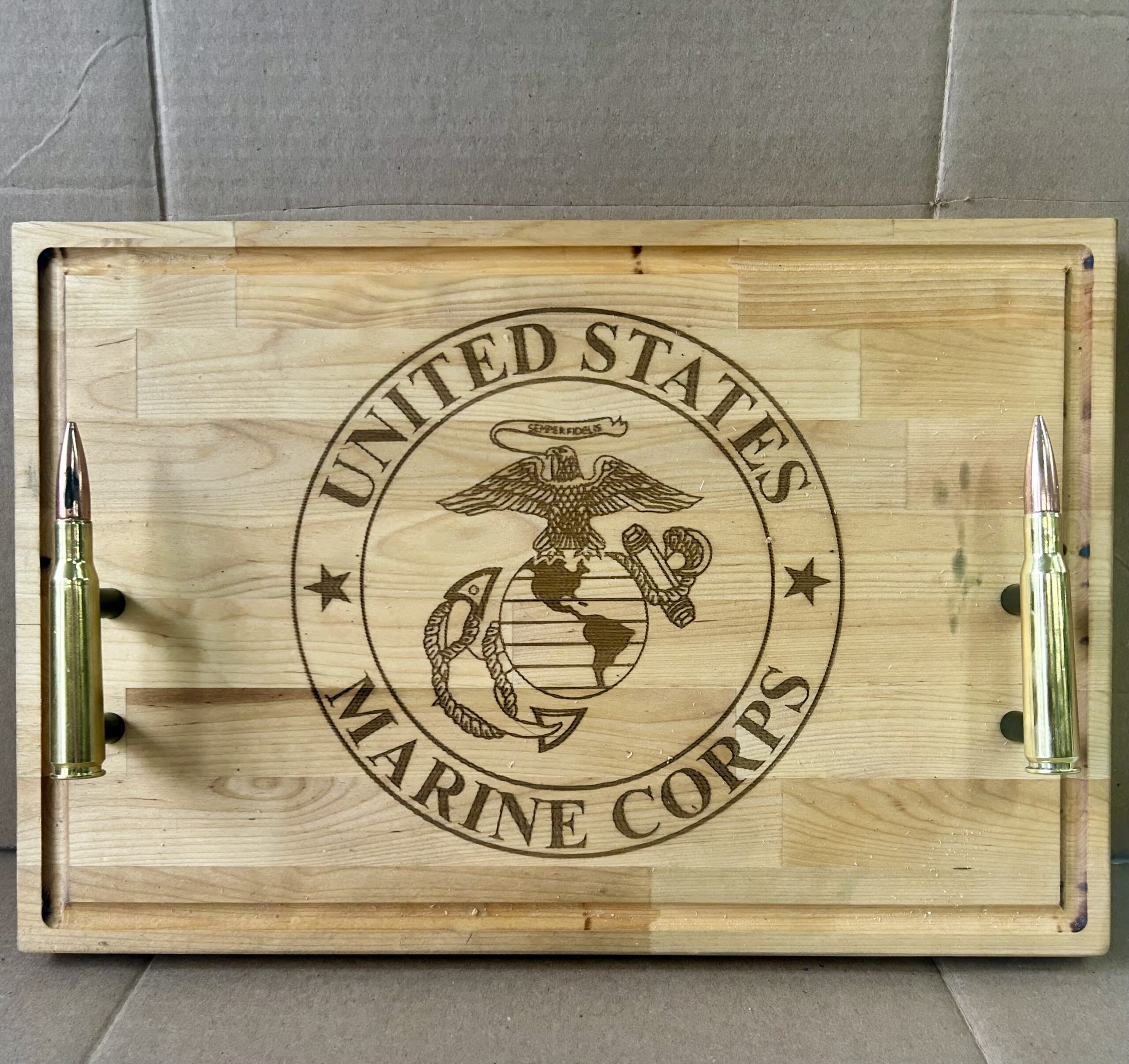 VETERAN MADE CUSTOM BUTCHER BLOCKS/CUTTING BOARD