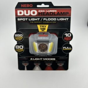 Nebo Duo Headlamp 250+ Lumen