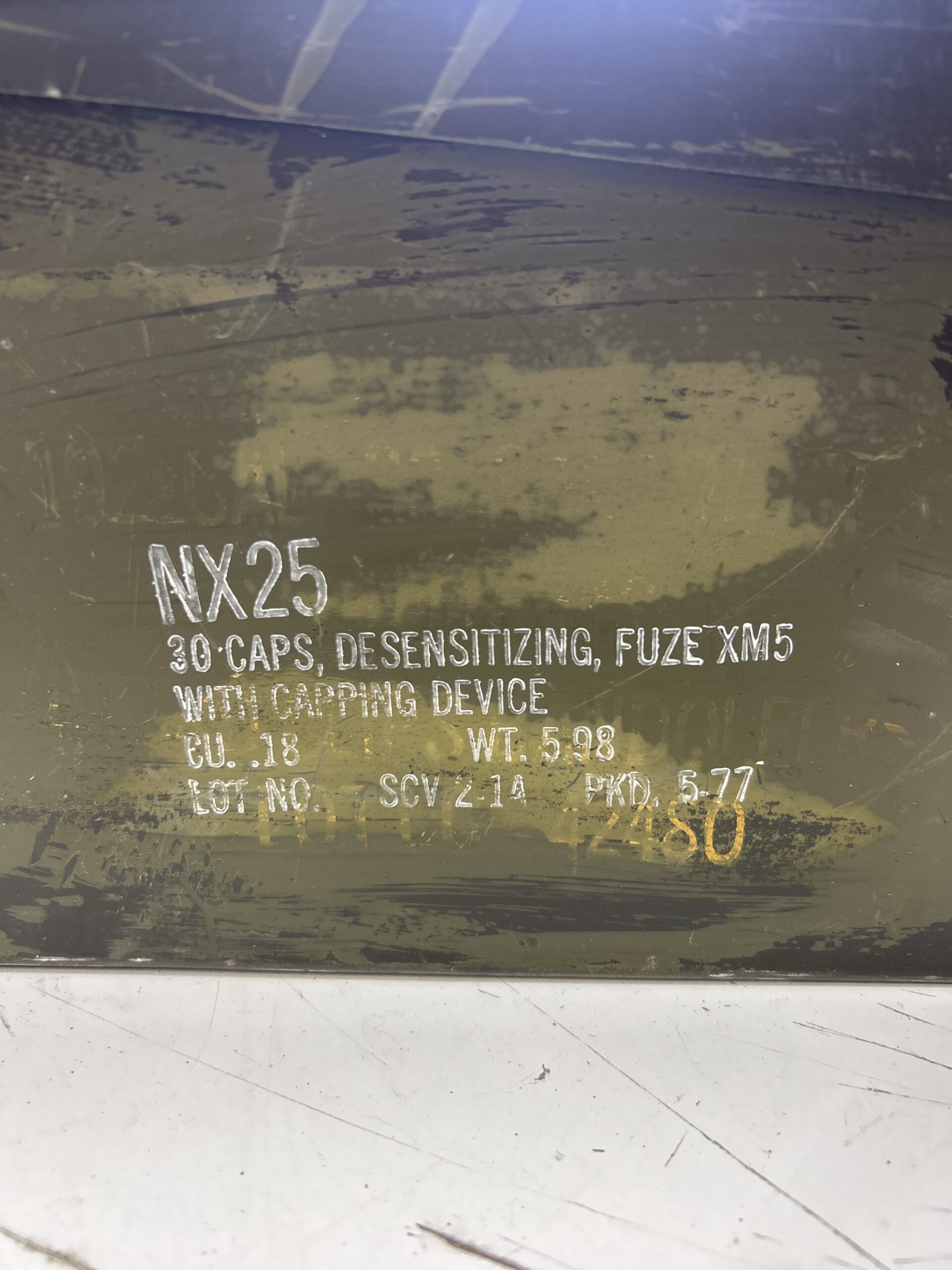 Nose Fuse Desensitizers. Original Can Includes 1 Decapper and 15 Nose Fuses. - Image 3