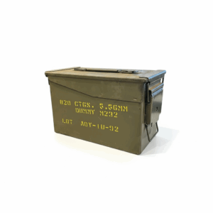 556 Dummy Rounds. 820 Rounds in Original Can or 20 Rounds in Original Box