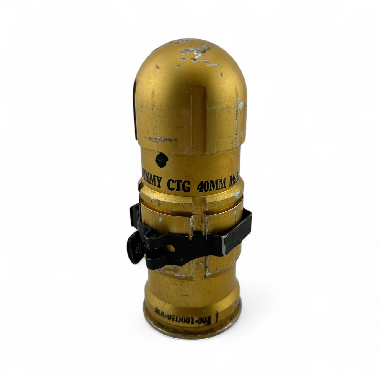 40MM Dummy Cartridges-M922A1 Linked (10 Round, Original Ammo Can, Lot MA97D001-001) - Image 2