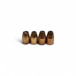 0.355 Dia. (9mm) Mixed 115 and 124 Grain Hollow point Pulled bullets. 475 pack