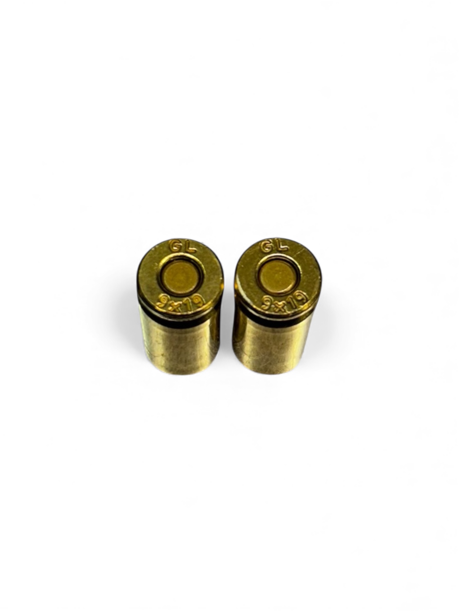 9MM GL PRIMED PULL DOWN BRASS CASES. 500 Pack - Image 2