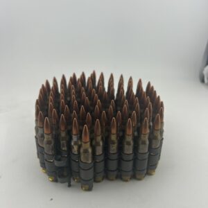 Lake City M232 Dummy Rounds Belted - 100 Rounds Pack.