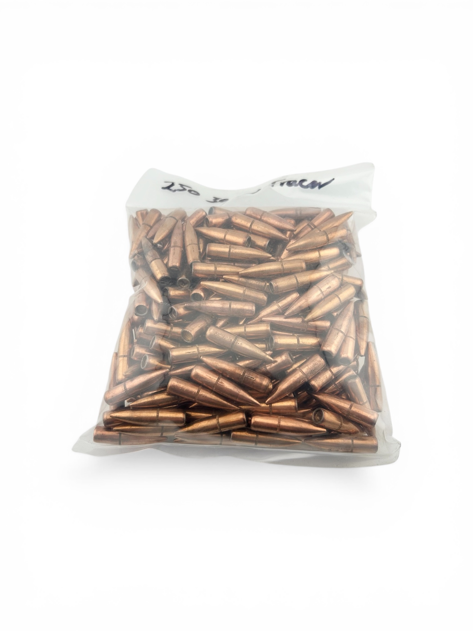 30 Cal Tracer Projectiles No Paint. 250 Pack