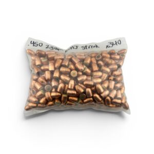 .450 250 Grain TMJ (Plated) Green Streak Pull Down Projectiles. 340 Round Bag.