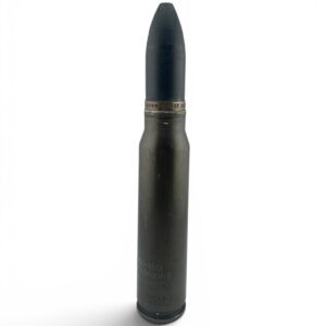 30mm Dummy Round with Black Inert Projectile.