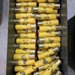 FIOCCHI 20 GAUGE, LOOSE IN 50 CALIBER CAN. BLEMS. 250 ROUNDS