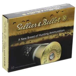Sellier & Bellot 12 Gauge Ammo 2-3/4" 00 Buckshot 9 Pellets. 250 Rounds