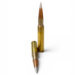 750 Gr 50 BMG A-MAX Ammo, 10 rounds in a #150 Polypropylene ammo box. NEW (Copy)