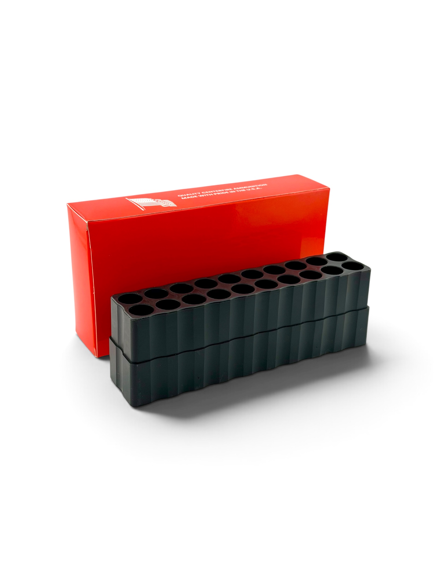 7.62x51 NATO 20 round cardboard ammo box with plastic tray