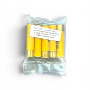 20 gauge Point Detonating Ammo. 5 round pack. Sold As Is.